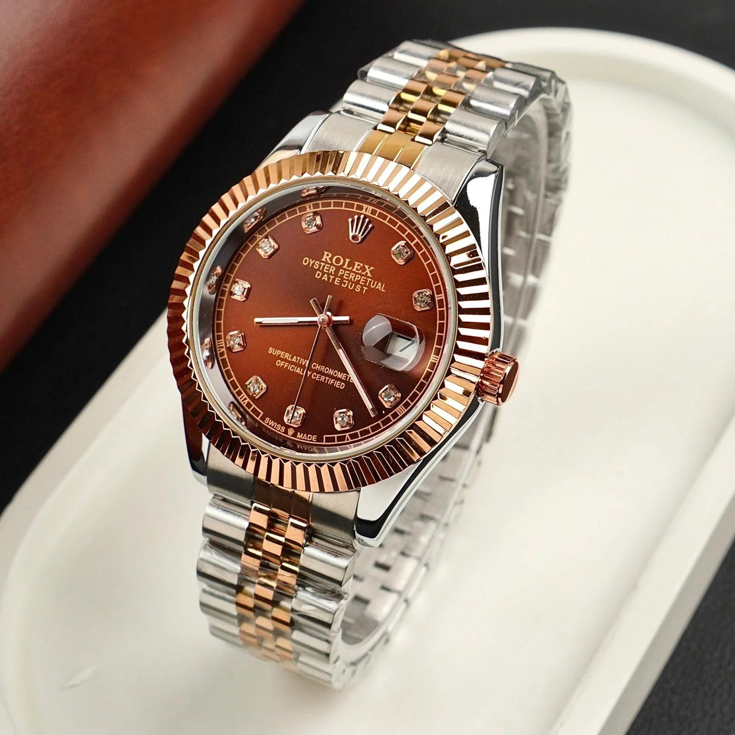 Rolex-Style Elegant Men’s Watch